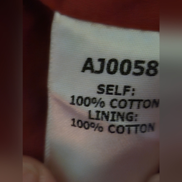 Dance & Marvel Rust Corduroy Jacket Belted with Zipper Womens Size Large - Picture 5 of 8